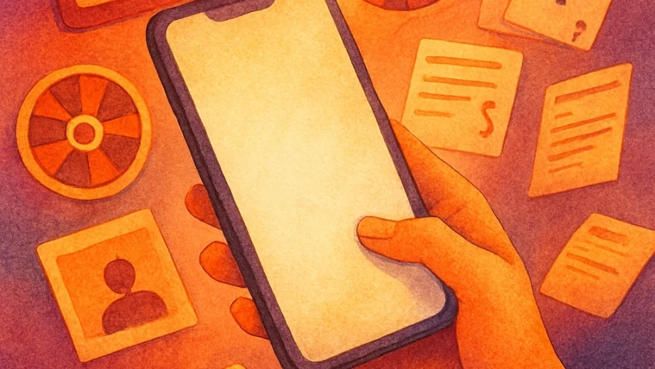 Games, registration and mobile experience